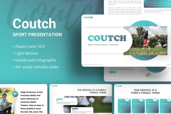Discover the Versatile Coutch Sport Presentation Template