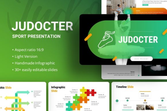 Discover the Versatile Judocter Sport Presentation Template