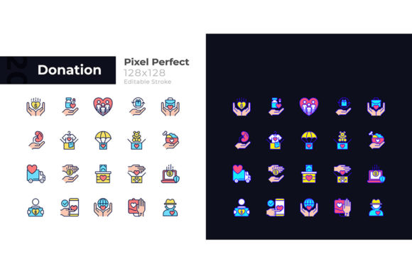 Enhance Your Charitable Projects with Donation Icons
