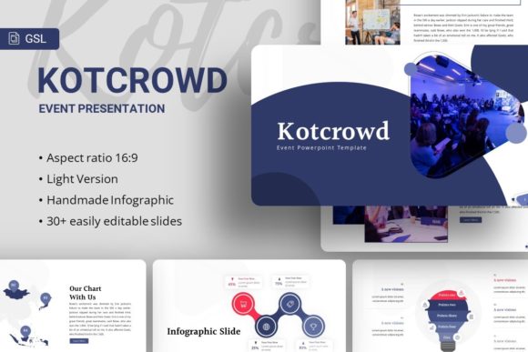 Exploring Kotcrowd Event Google Slides Template: A Versatile Tool for Professional Presentations