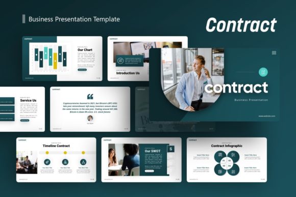 Mastering Business Presentations with the Contract Presentation Template