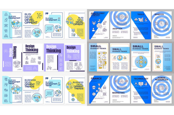 Professional Business Development Brochure Templates