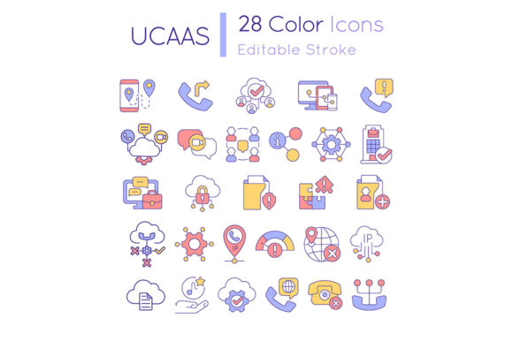 UCaaS RGB Color Icons: A Versatile Toolset